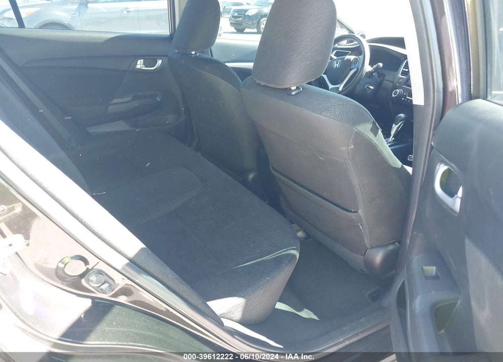 2013 HONDA CIVIC EX VIN: 19XFB2F80DE047586