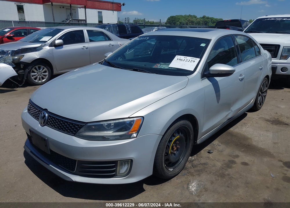 2012 VOLKSWAGEN JETTA GLI AUTOBAHN W/NAV VIN: 3VW5A7AJ8CM124096