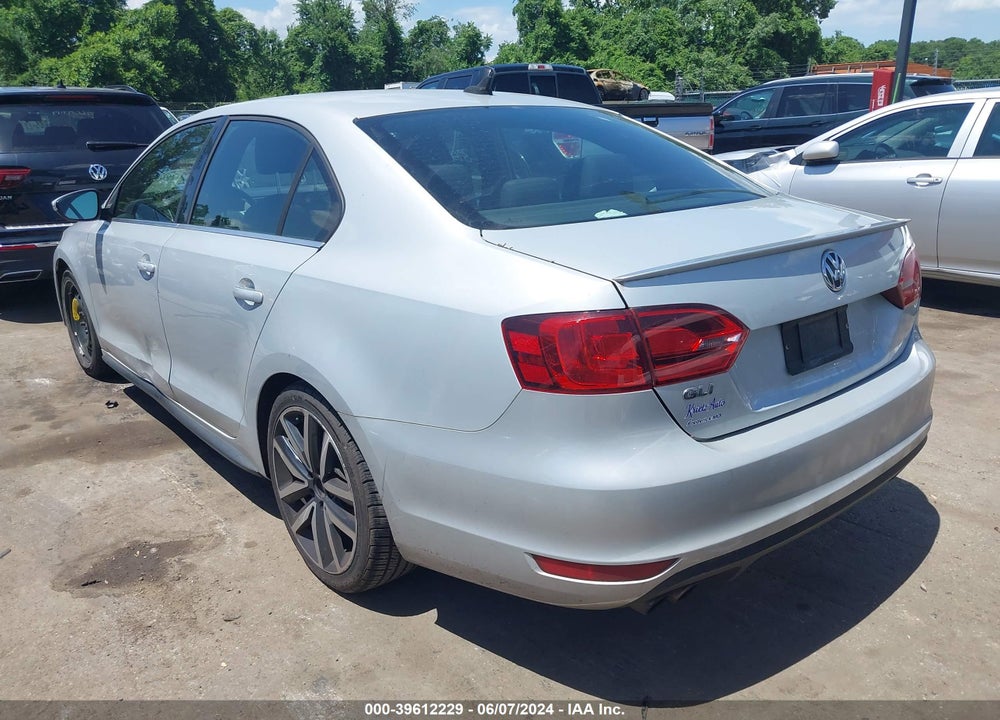 2012 VOLKSWAGEN JETTA GLI AUTOBAHN W/NAV VIN: 3VW5A7AJ8CM124096