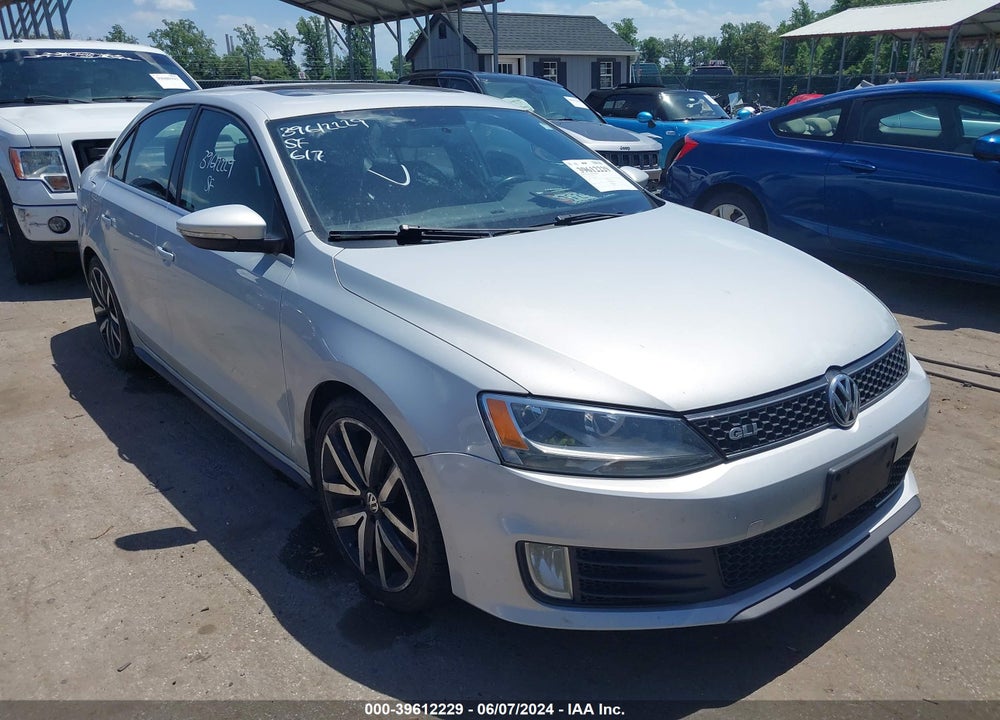 2012 VOLKSWAGEN JETTA GLI AUTOBAHN W/NAV VIN: 3VW5A7AJ8CM124096