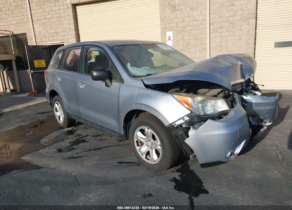 2014 SUBARU FORESTER 2.5I VIN: JF2SJAAC6EH559728