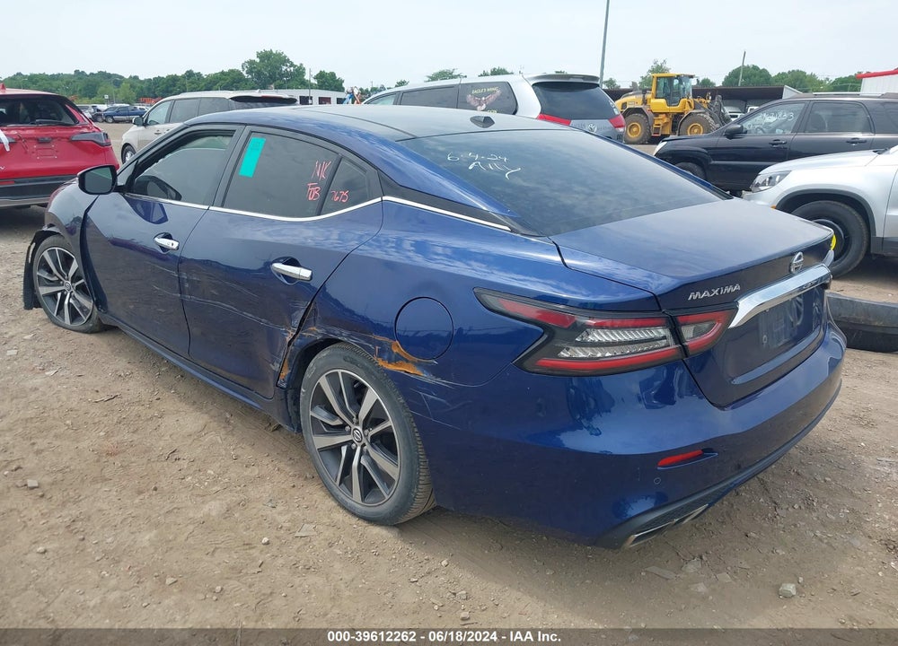 2020 NISSAN MAXIMA SL XTRONIC CVT VIN: 1N4AA6DV8LC372379