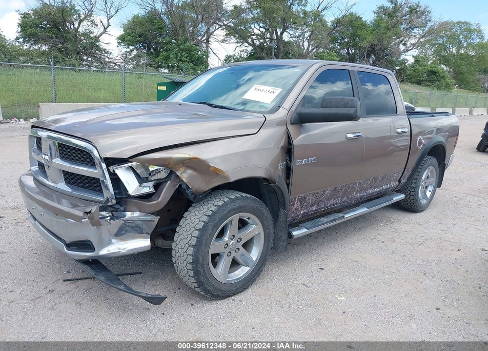 2009 DODGE RAM 1500 SLT/SPORT/TRX VIN: 1D3HV13T39S775837