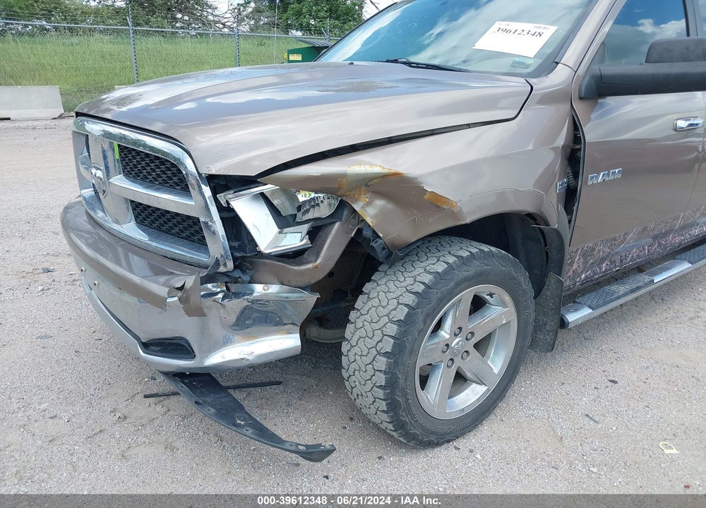 2009 DODGE RAM 1500 SLT/SPORT/TRX VIN: 1D3HV13T39S775837