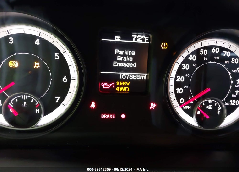 2013 RAM 2500 TRADESMAN VIN: 3C6TR5CT8DG600022