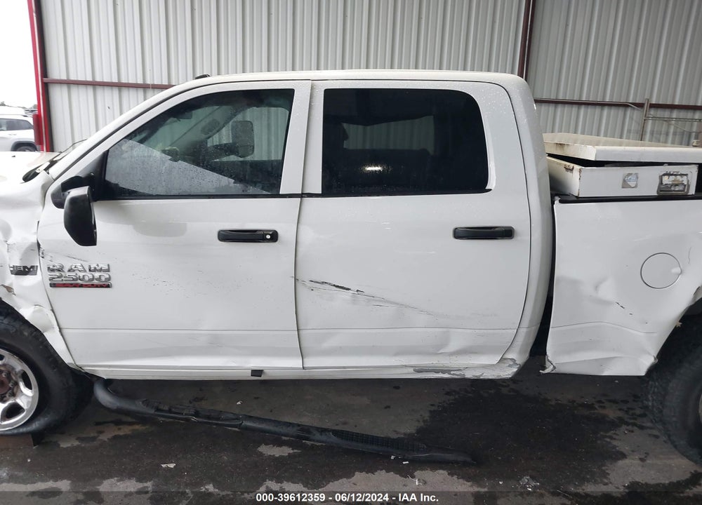 2013 RAM 2500 TRADESMAN VIN: 3C6TR5CT8DG600022