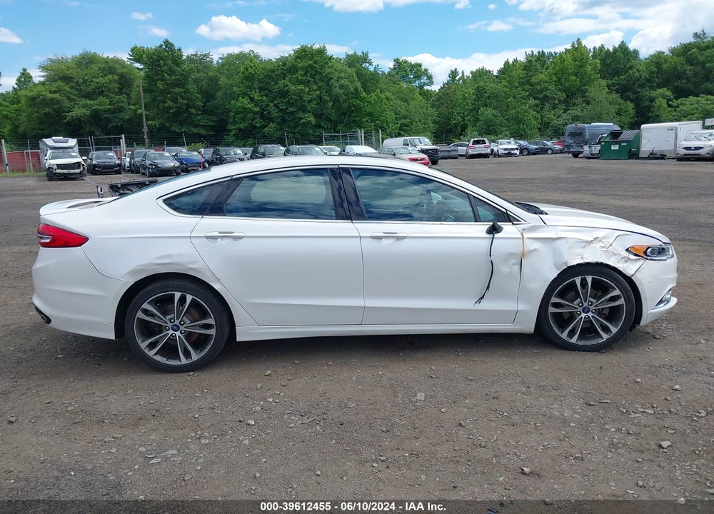 2017 FORD FUSION TITANIUM VIN: 3FA6P0D9XHR231343