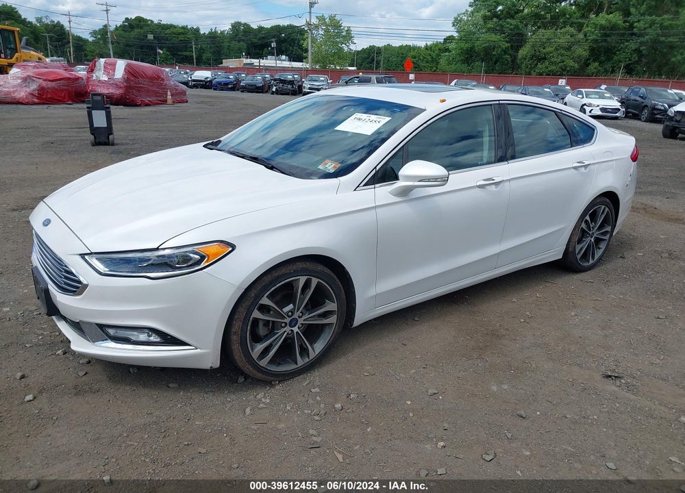 2017 FORD FUSION TITANIUM VIN: 3FA6P0D9XHR231343