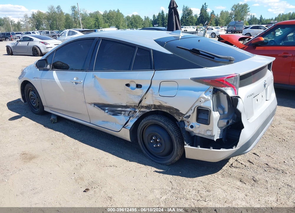 2016 TOYOTA PRIUS TWO VIN: JTDKBRFU2G3021863