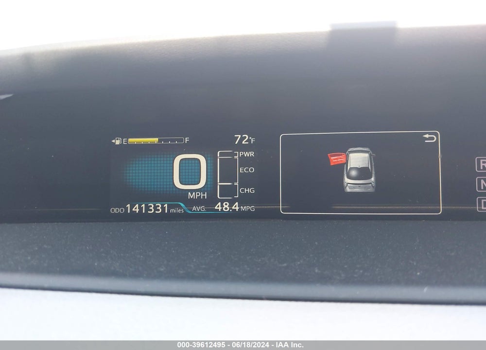 2016 TOYOTA PRIUS TWO VIN: JTDKBRFU2G3021863