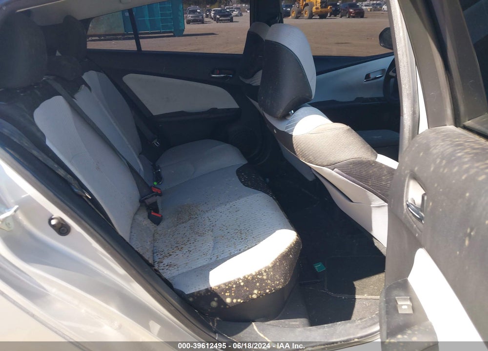 2016 TOYOTA PRIUS TWO VIN: JTDKBRFU2G3021863