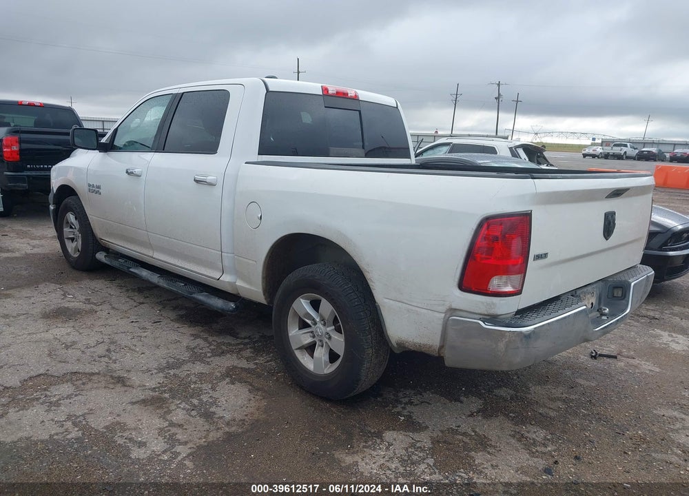 2013 RAM 1500 SLT VIN: 1C6RR6LG1DS540533
