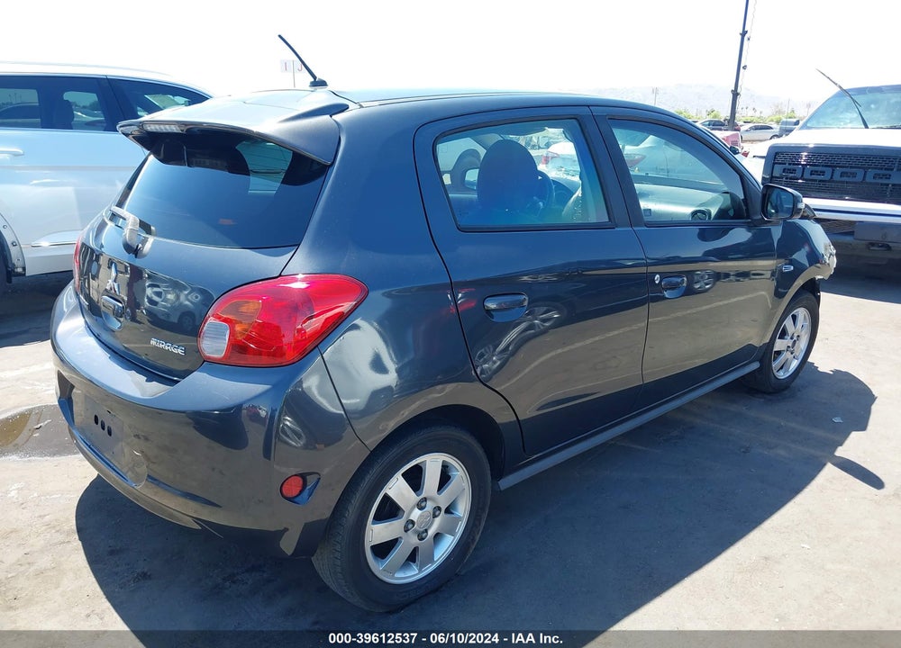 2015 MITSUBISHI MIRAGE ES/RF VIN: ML32A4HJ6FH003525