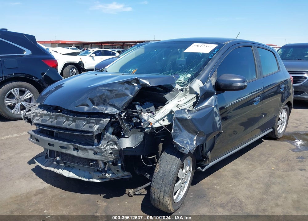 2015 MITSUBISHI MIRAGE ES/RF VIN: ML32A4HJ6FH003525