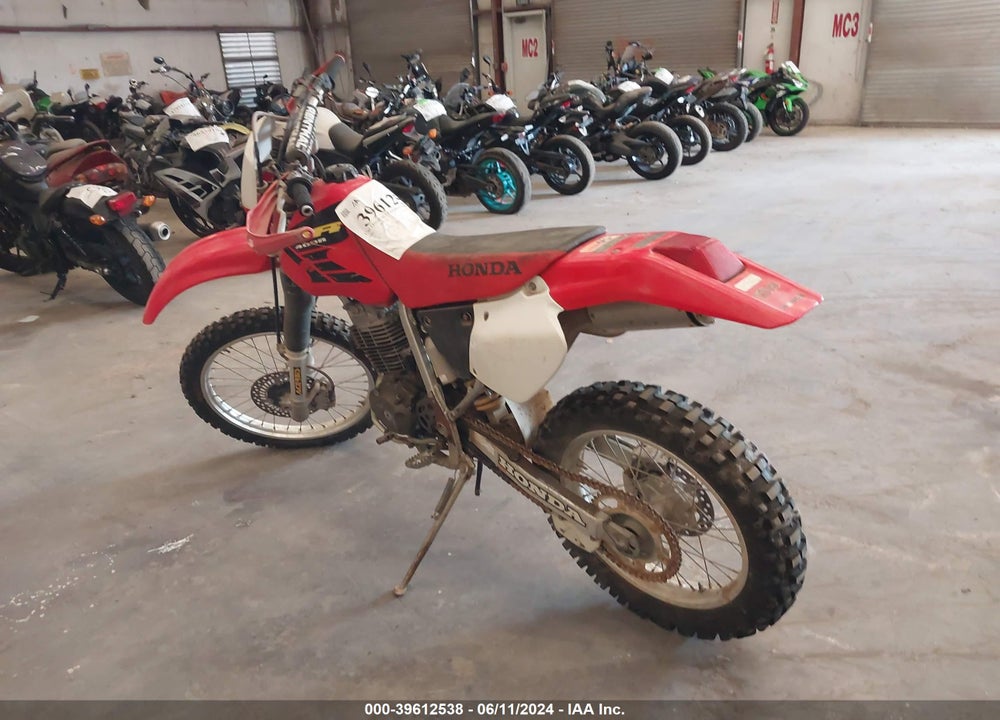 2002 HONDA XR400 R VIN: JH2NE03172K700172