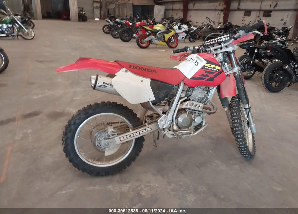 2002 HONDA XR400 R VIN: JH2NE03172K700172