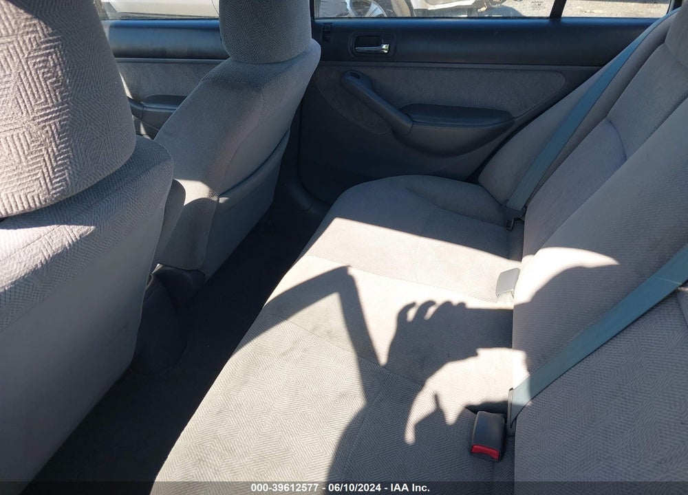 2002 HONDA CIVIC LX VIN: 2HGES16572H544813