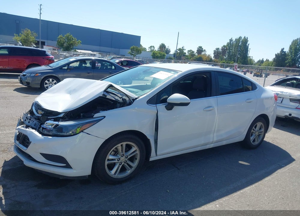 2017 CHEVROLET CRUZE LT AUTO VIN: 1G1BE5SM3H7235401