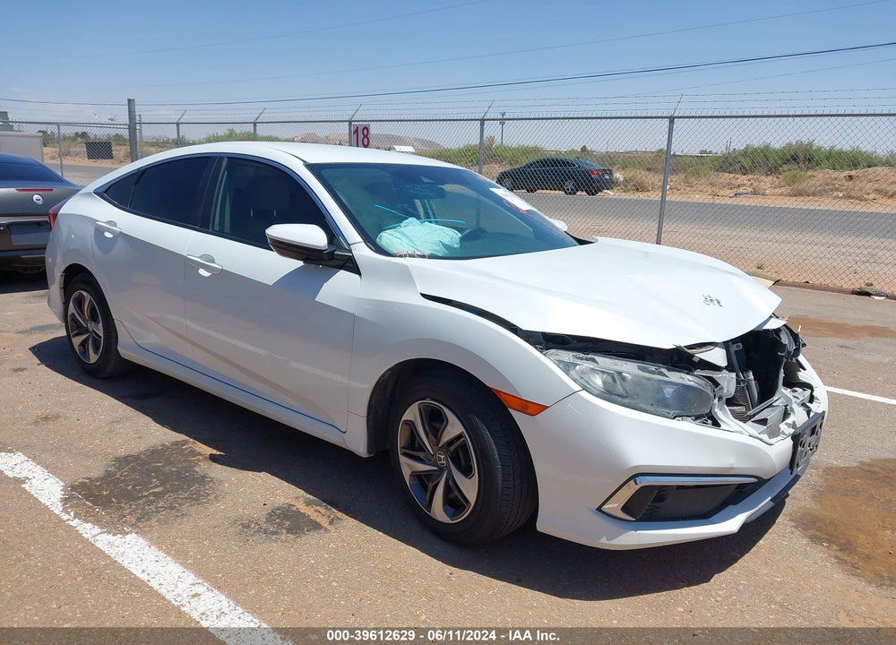 2020 HONDA CIVIC LX VIN: 19XFC2F66LE006700