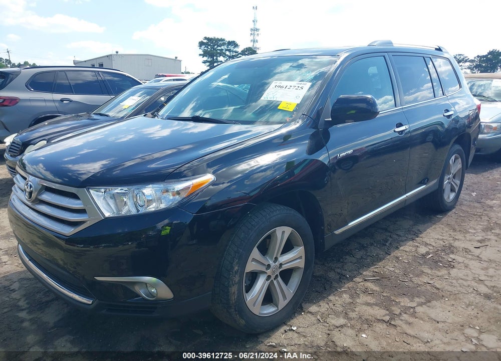 2012 TOYOTA HIGHLANDER LIMITED V6 VIN: 5TDYK3EH9CS088173