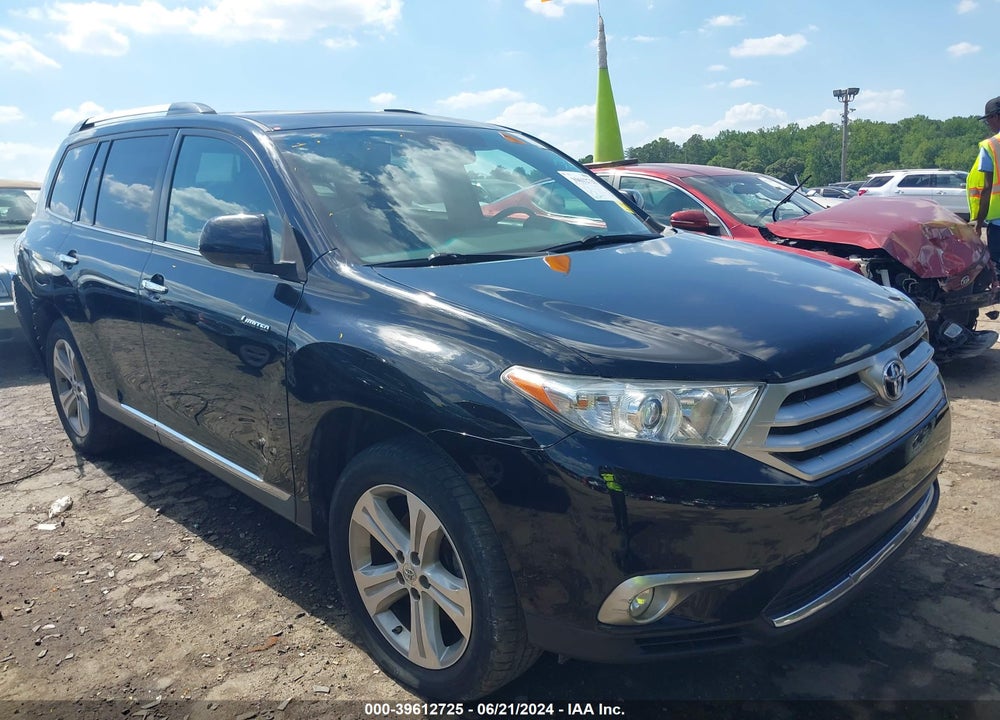 2012 TOYOTA HIGHLANDER LIMITED V6 VIN: 5TDYK3EH9CS088173