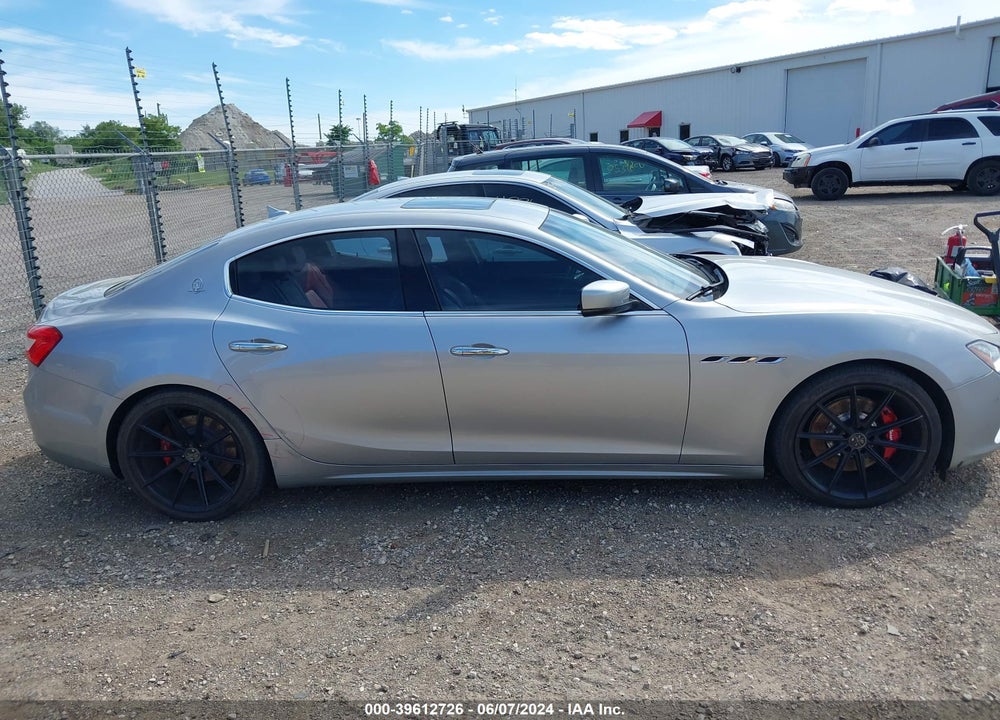 2015 MASERATI GHIBLI S Q4 VIN: ZAM57RTA2F1130970