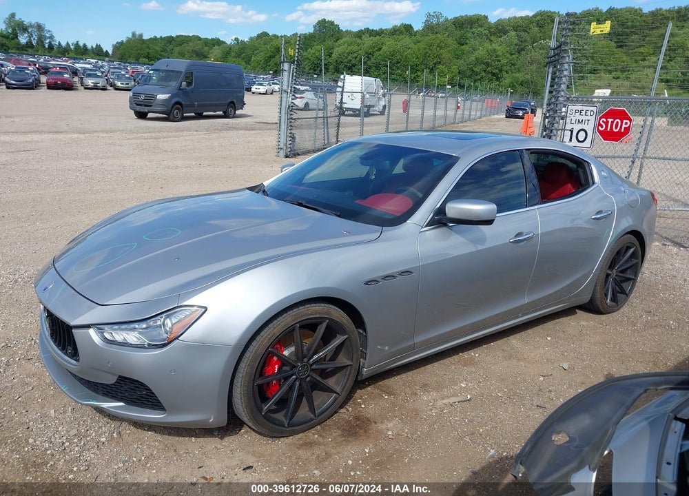 2015 MASERATI GHIBLI S Q4 VIN: ZAM57RTA2F1130970