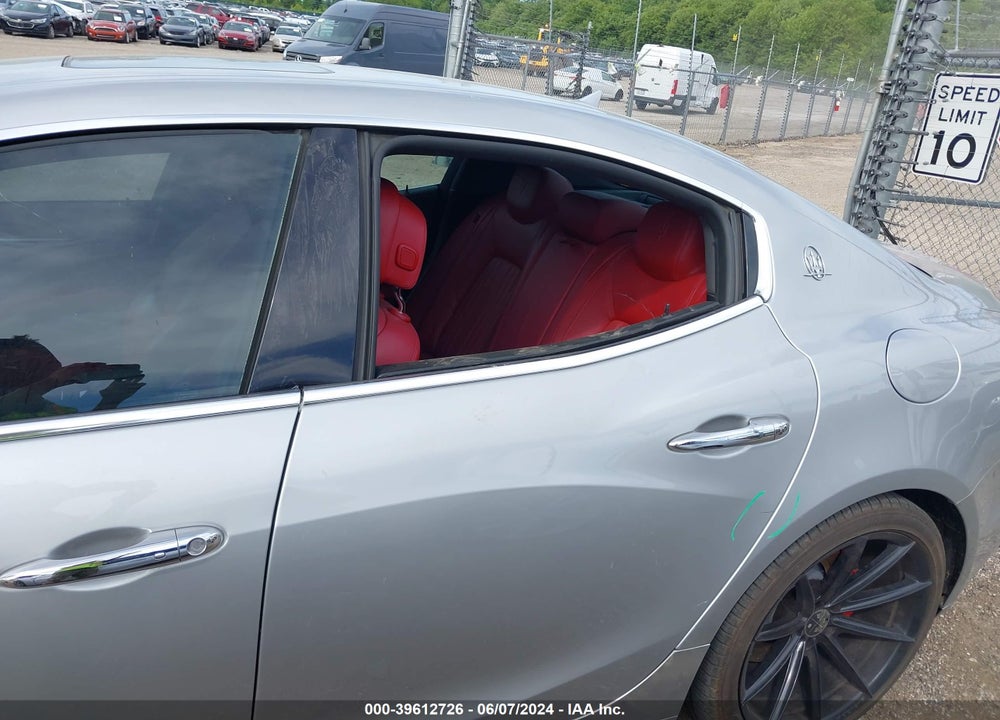 2015 MASERATI GHIBLI S Q4 VIN: ZAM57RTA2F1130970