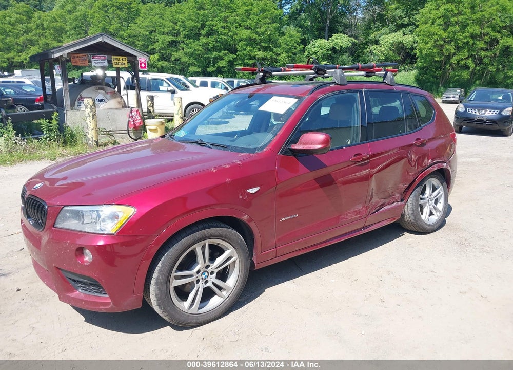 2013 BMW X3 XDRIVE35I VIN: 5UXWX7C53DL977609