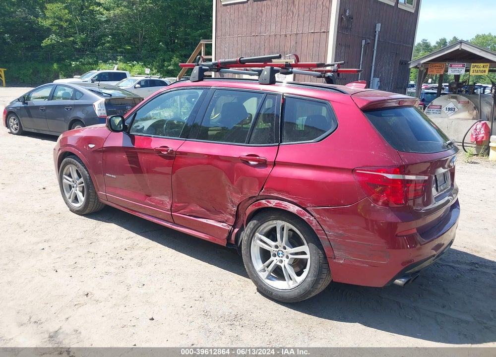 2013 BMW X3 XDRIVE35I VIN: 5UXWX7C53DL977609