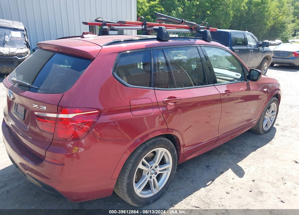 2013 BMW X3 XDRIVE35I VIN: 5UXWX7C53DL977609
