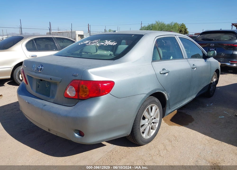 2009 TOYOTA COROLLA LE VIN: 1NXBU40E19Z028973