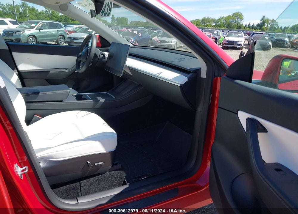 2021 TESLA MODEL Y LONG RANGE DUAL MOTOR ALL-WHEEL DRIVE VIN: 5YJYGDEE6MF212774