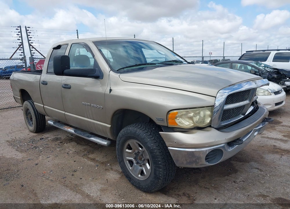 2004 DODGE RAM 2500 SLT/LARAMIE VIN: 3D7KU28D54G113188