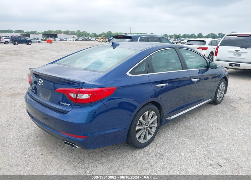 2017 HYUNDAI SONATA LIMITED VIN: 5NPE34AF5HH541146