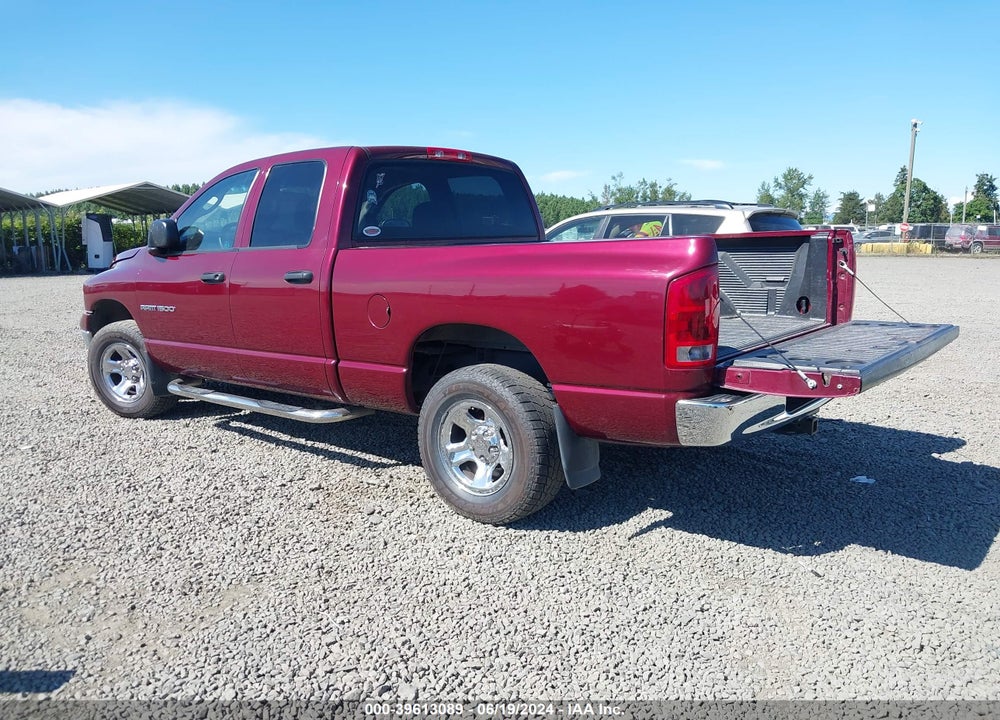 2003 DODGE RAM 1500 SLT/LARAMIE/ST VIN: 1D7HU18N83J508170
