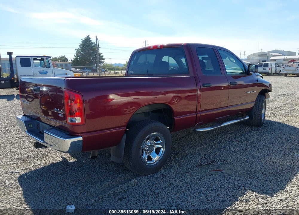 2003 DODGE RAM 1500 SLT/LARAMIE/ST VIN: 1D7HU18N83J508170