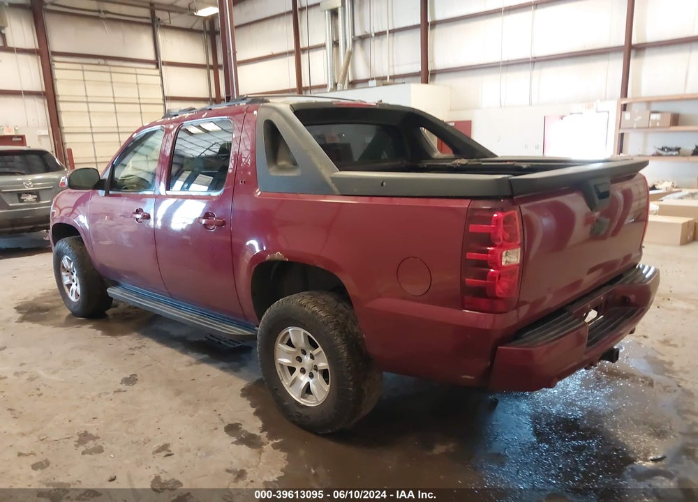 2007 CHEVROLET AVALANCHE 1500 LT VIN: 3GNFK12327G161240