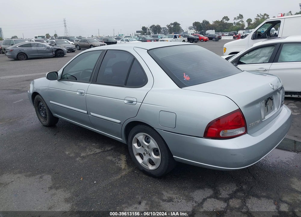 2003 NISSAN SENTRA GXE/XE VIN: 3N1CB51D33L797408