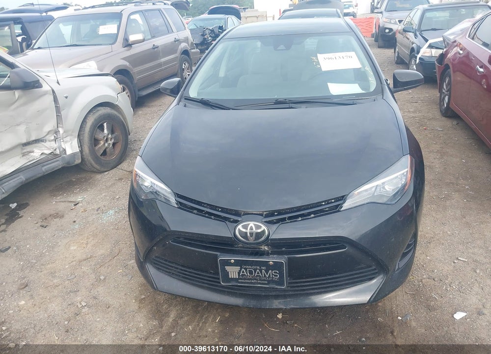 2018 TOYOTA COROLLA LE VIN: 2T1BURHE5JC992130