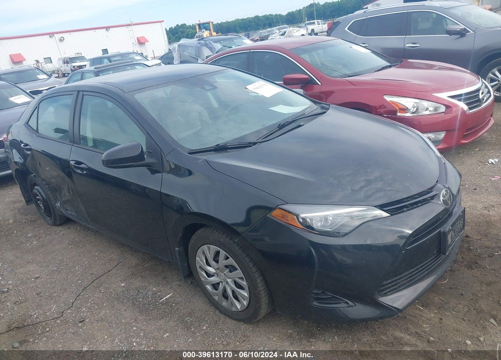 2018 TOYOTA COROLLA LE VIN: 2T1BURHE5JC992130