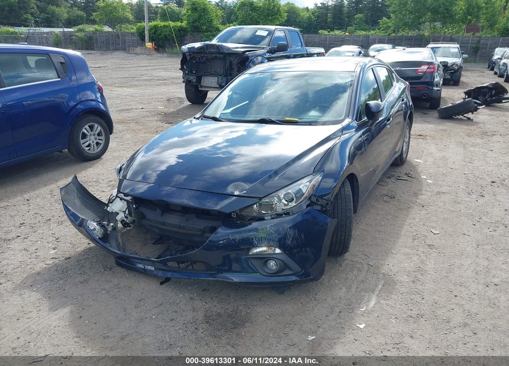 2016 MAZDA 3 I TOURING VIN: 3MZBM1W73GM260940