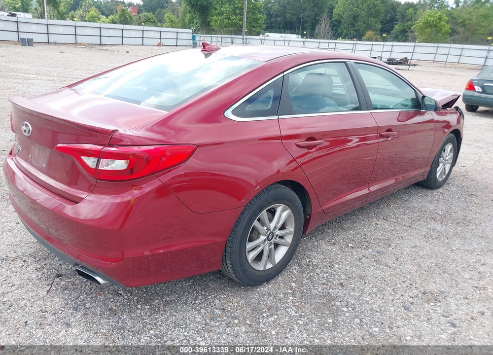 2016 HYUNDAI SONATA SE VIN: 5NPE24AF1GH365536