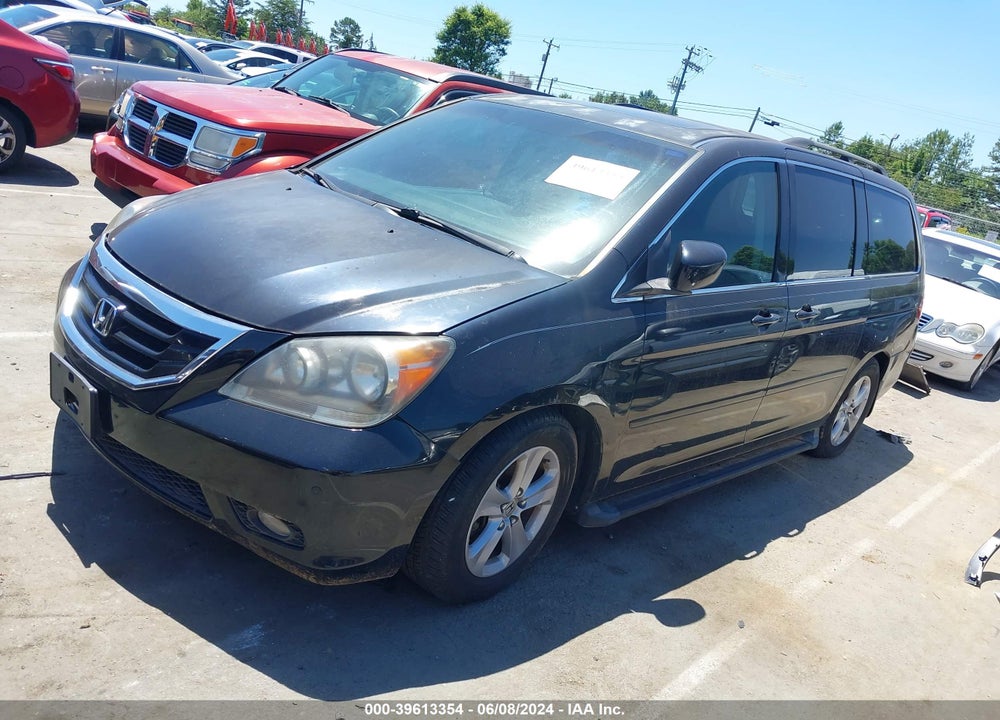 2008 HONDA ODYSSEY TOURING VIN: 5FNRL38958B089824