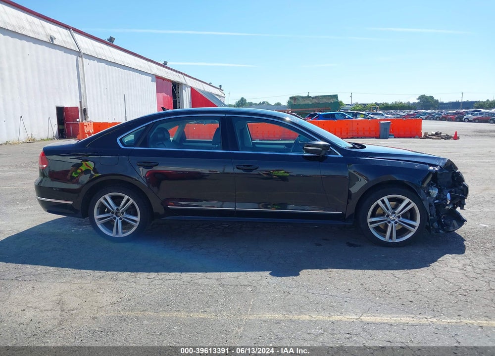 2013 VOLKSWAGEN PASSAT VIN: 1VWBN7A38DC013026
