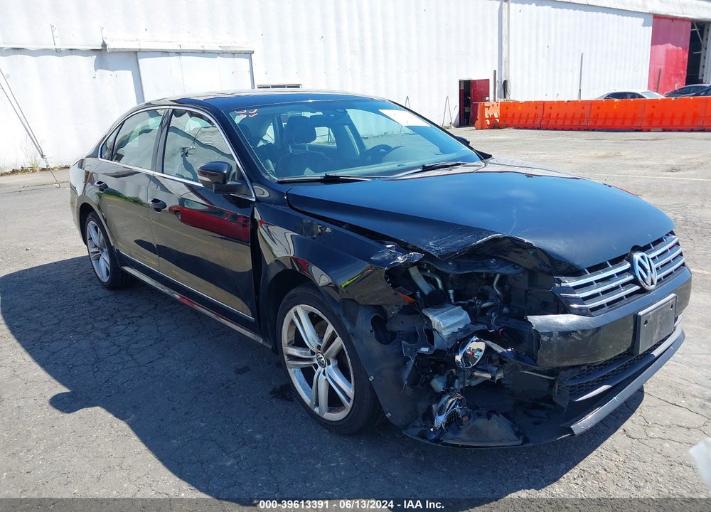 2013 VOLKSWAGEN PASSAT VIN: 1VWBN7A38DC013026