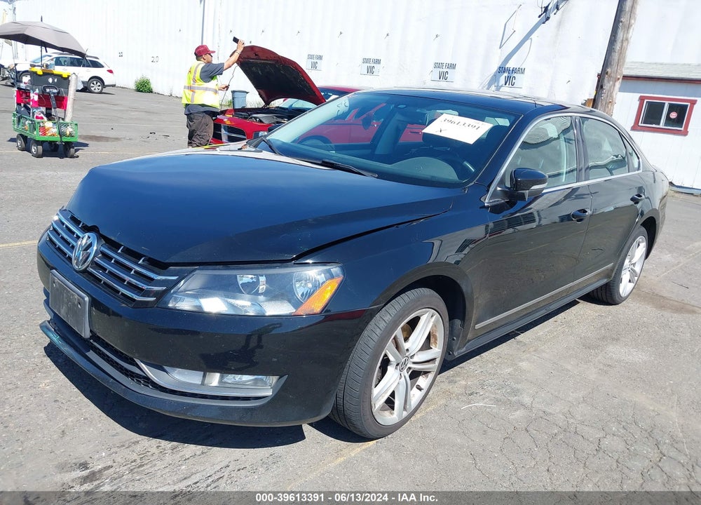 2013 VOLKSWAGEN PASSAT VIN: 1VWBN7A38DC013026