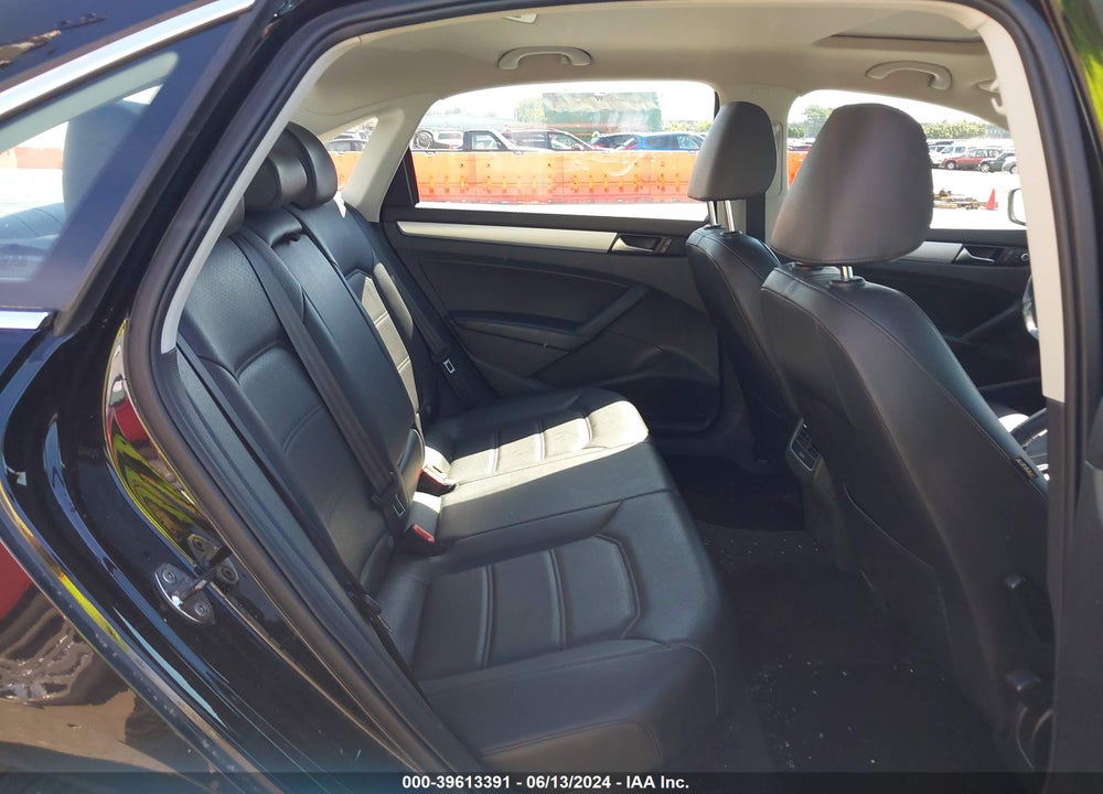 2013 VOLKSWAGEN PASSAT VIN: 1VWBN7A38DC013026