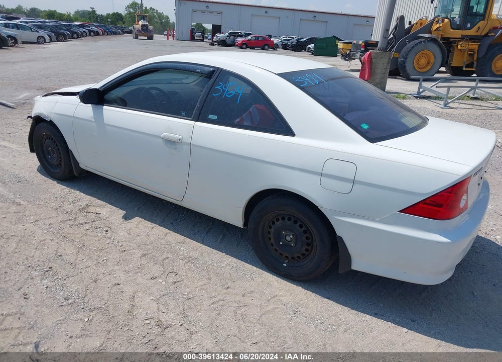 2005 HONDA CIVIC LX VIN: 1HGEM225X5L050698