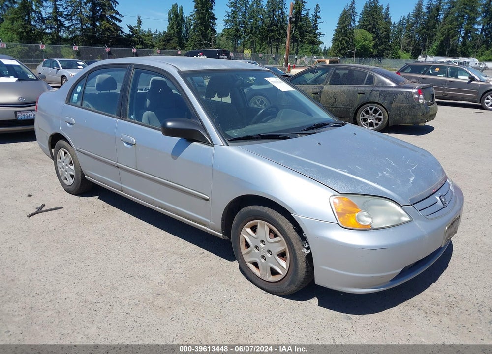 2003 HONDA CIVIC LX VIN: 2HGES155X3H620382